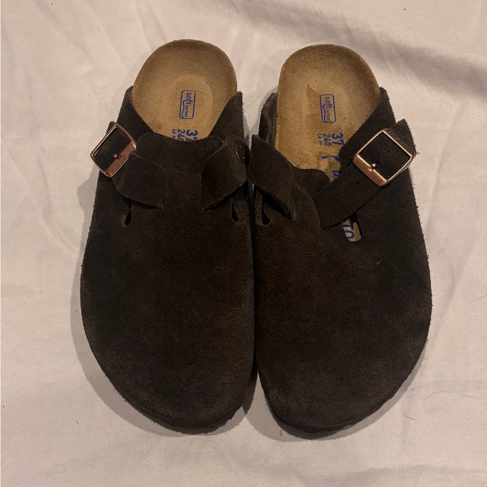 Birkenstock Brown Suede Sandals